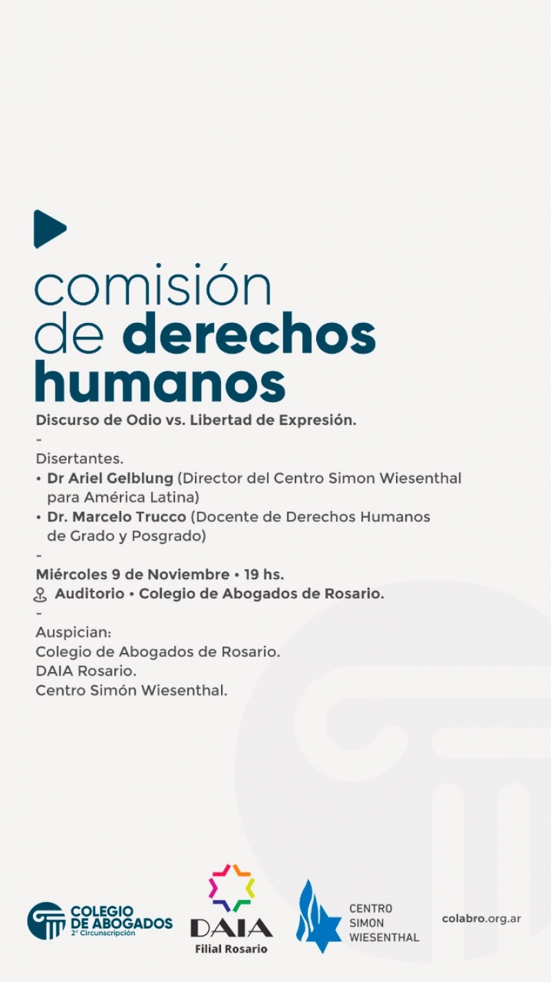 Discurso de Odio vs. Libertad de Expresión - 09/11/2022